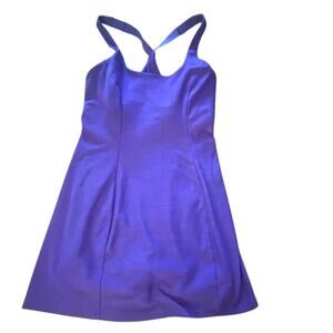 Victoria’s Secret On Point Romper Dress Blue Size M Built-In Shorts Athleisure